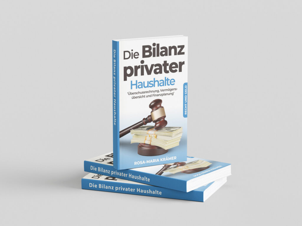 Das Taschenbuch zum Blog Recht und Geld von Rosa-Maria Krämer Die Bilanz privater Haushalte